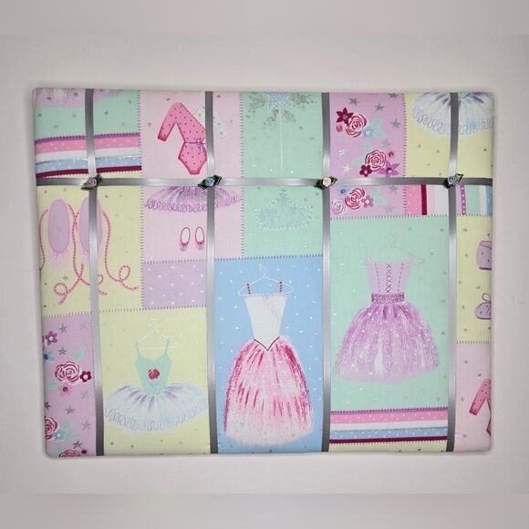 NWOT French Memo Board - Ballet Multi Colored - Picture 1 of 7